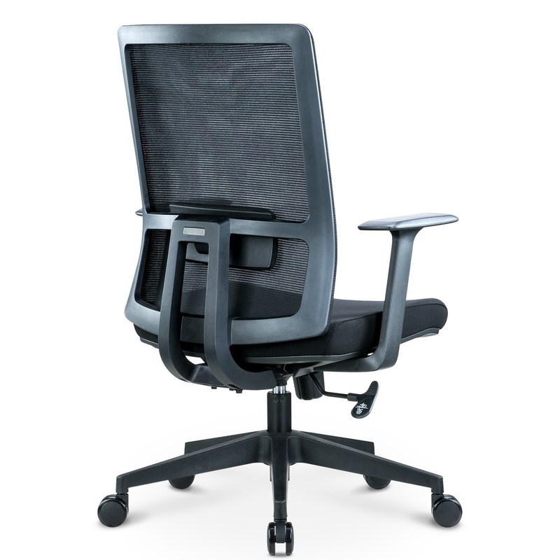 Ergonomic Black Mesh Office Chair 2D Lumbar Support for Comfortable Office Seating