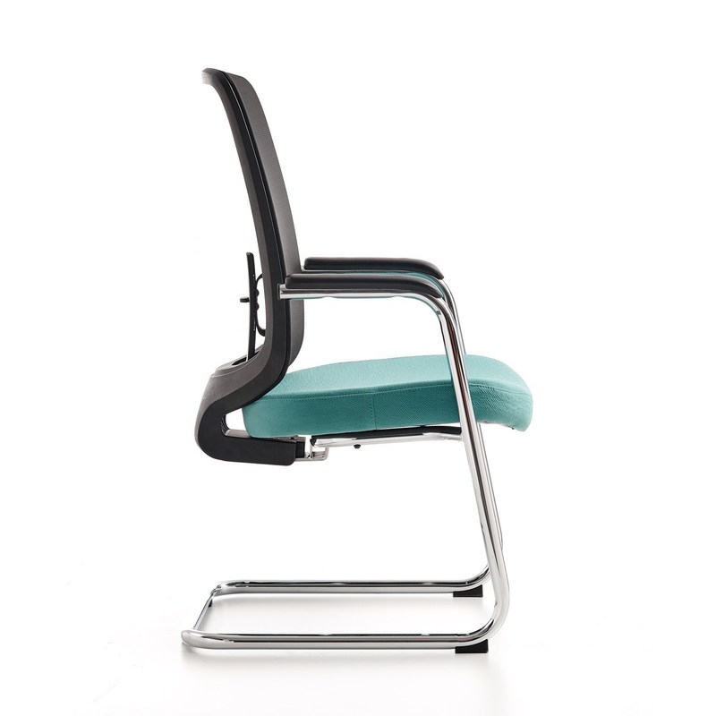 كراسي المكتب المتوسطة الخلفية من الموظفين مقعد غرفة المؤتمرات الكرسي مع قدم معدنية والشحن المجاني