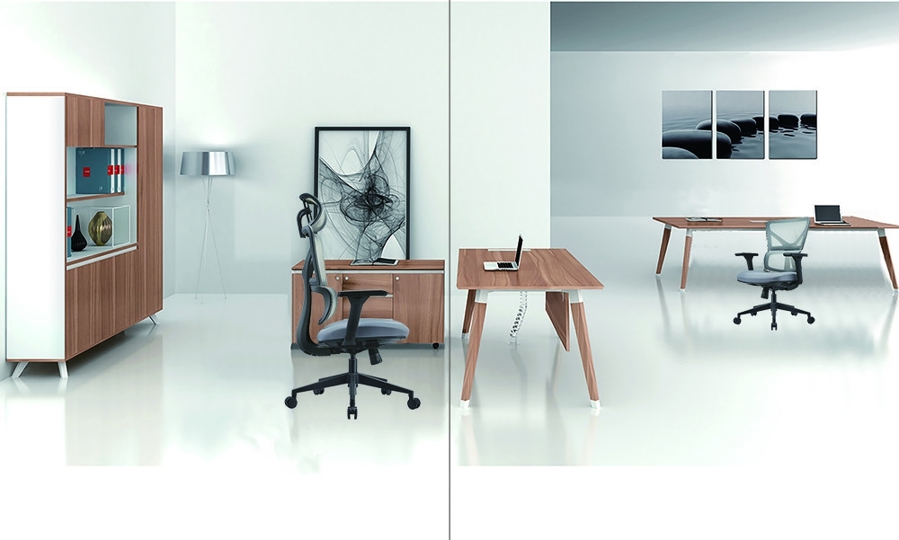 تصميم عصري أسلوب مكتبية عالية الظهر شبكة الكرسي لفوشان المفروشات المكتبية التنفيذي