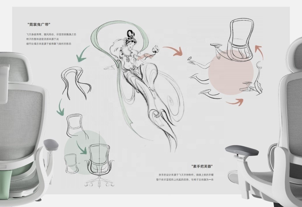 كرسي رئيس كامل بالشبكة مع آلية دوناتي أثاث مكتب عصري فاخر