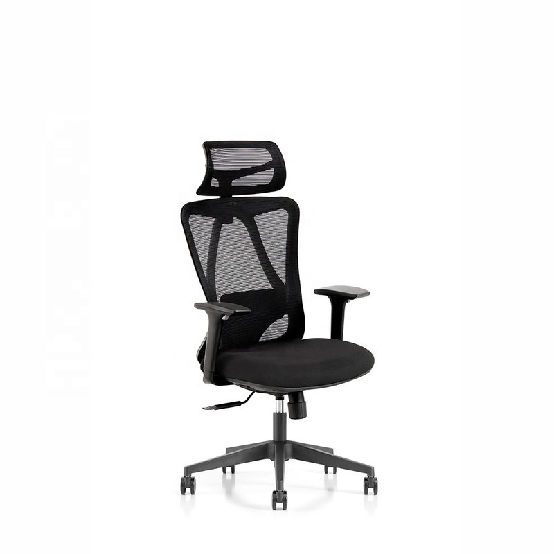 Adjustable High Back Office Swivel Chair with Comfortable Seat Cushion and 3D Armrest