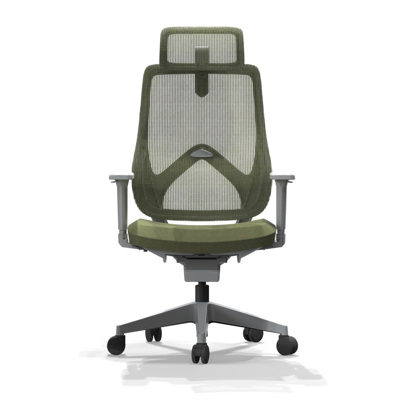 آلية هيكل القيادة بواسطة الأسلاك الكرسي المكتبية الدورية عالية الظهر مع القماش كامل الشبكة